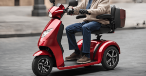 3-Wheel Electric Mobility Scooter