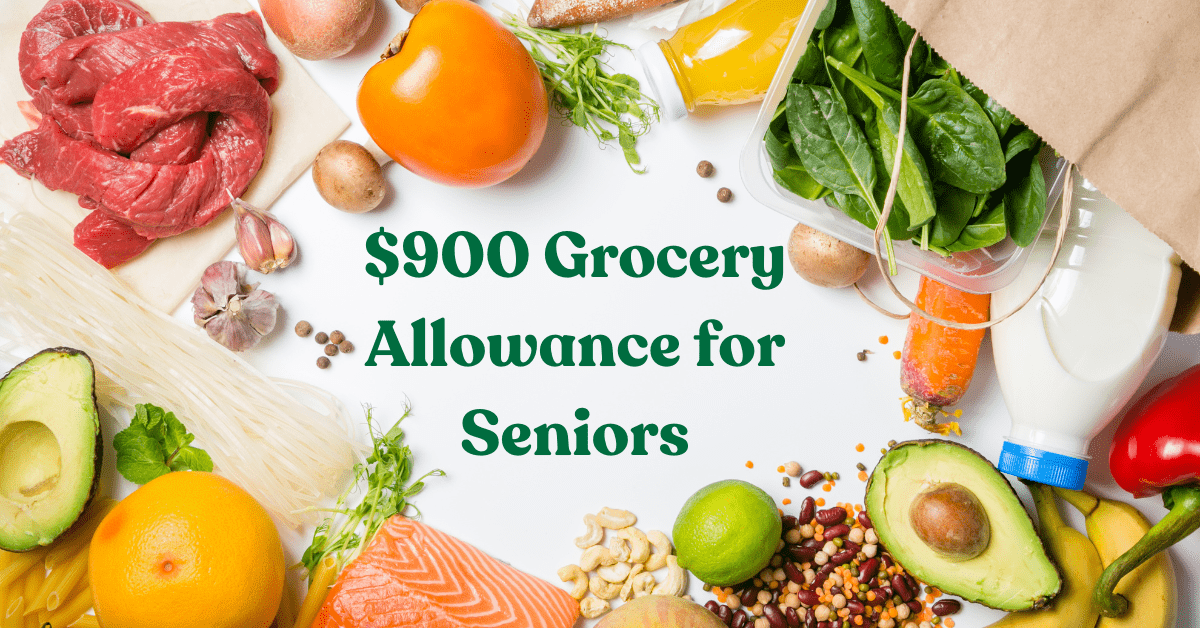 900 Grocery Allowance for Seniors